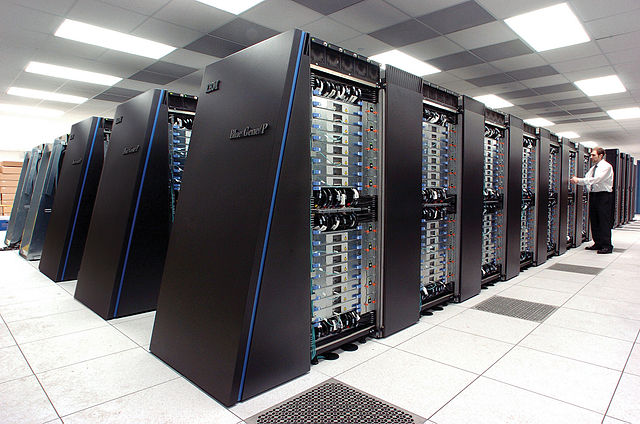 The Blue Gene/P supercomputer 