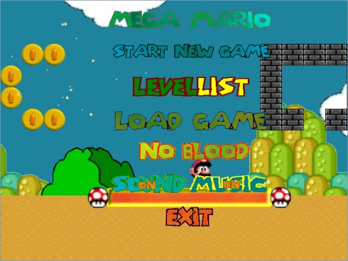 لعبة mega mario